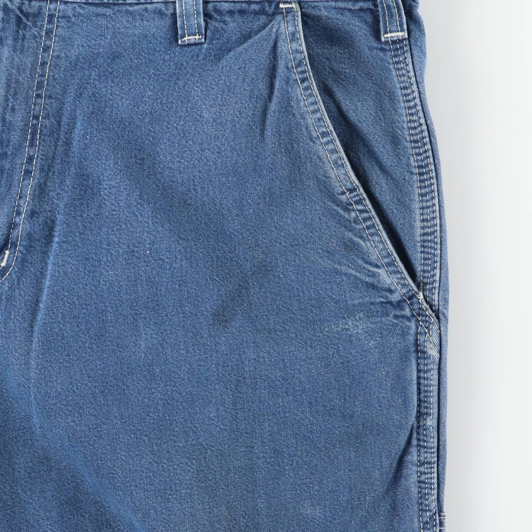 Carhartt Dungaree Fit Denim Painter Pants, Men's, Size W38 cotton blue type Vintage Second Hand