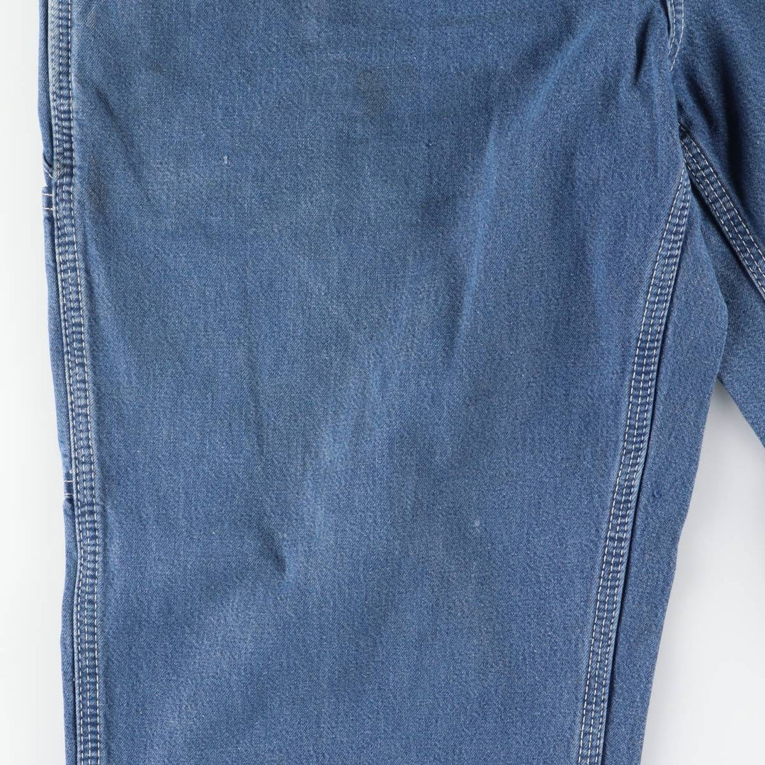 Carhartt Dungaree Fit Denim Painter Pants, Men's, Size W38 cotton blue type Vintage Second Hand