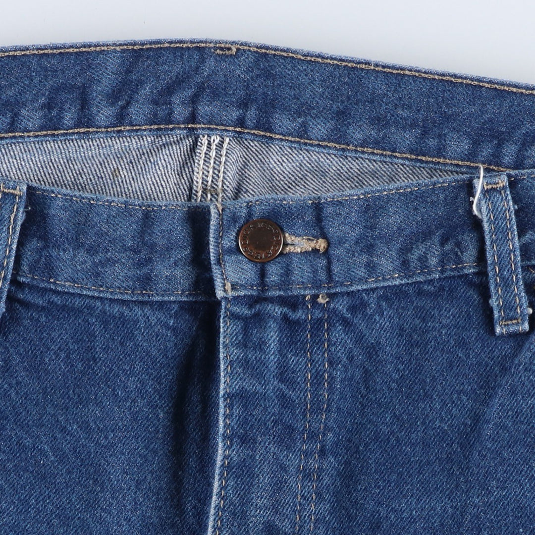 Dickies denim painter pants for men, equivalent to W37 cotton blue type Vintage Second Hand