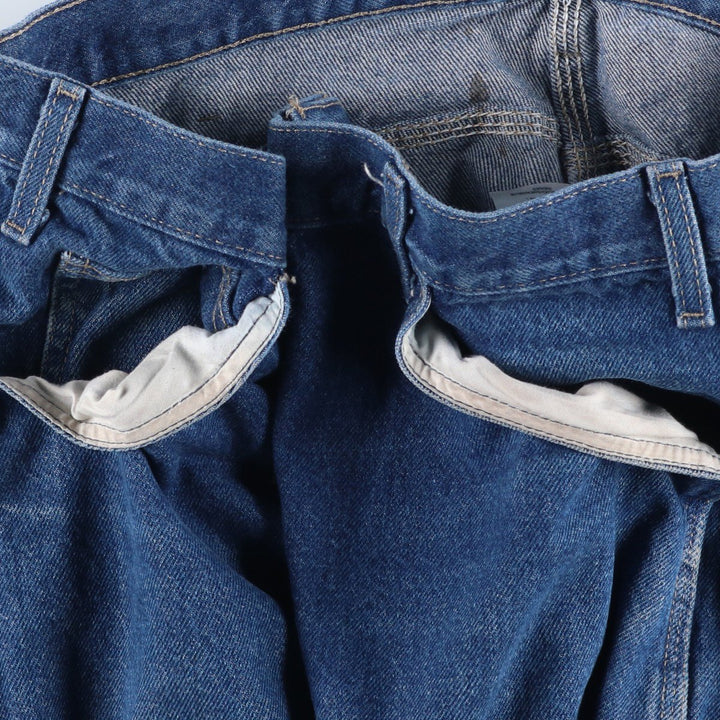 Dickies denim painter pants for men, equivalent to W37 cotton blue type Vintage Second Hand
