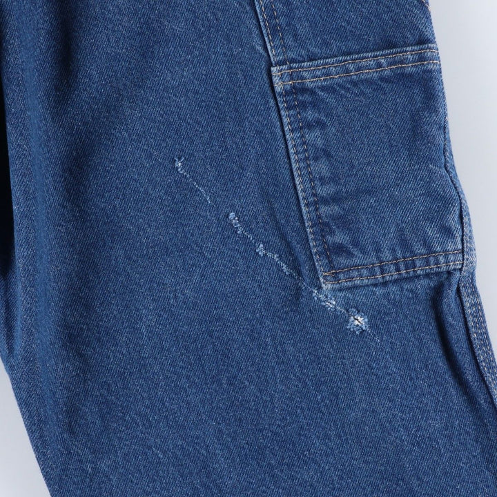 Dickies denim painter pants for men, equivalent to W37 cotton blue type Vintage Second Hand