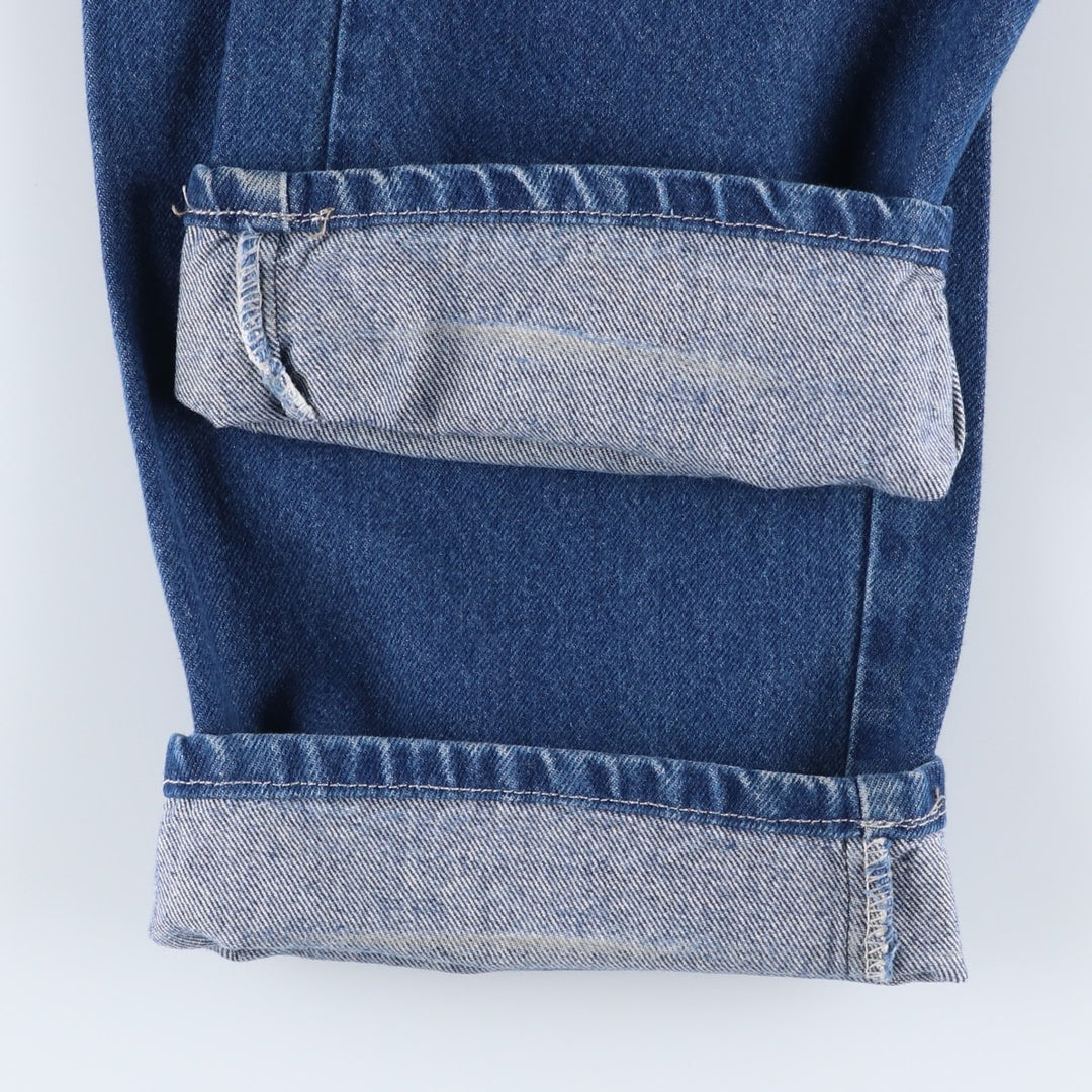 Dickies denim painter pants for men, equivalent to W37 cotton blue type Vintage Second Hand