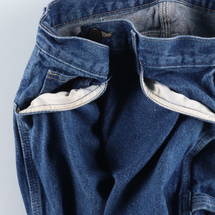 Dickies denim painter pants for men, equivalent to W32 cotton blue type Vintage Second Hand