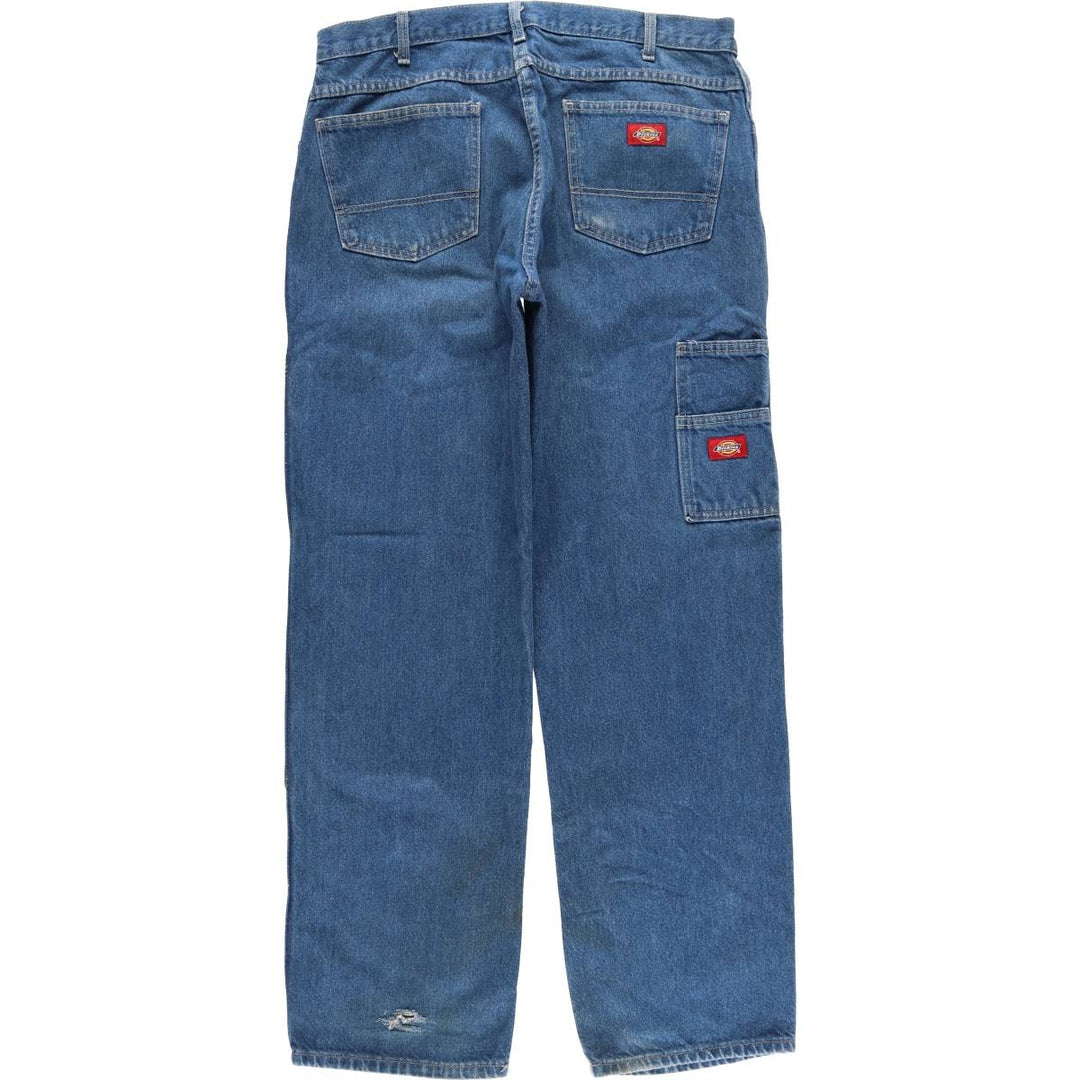Dickies Double Knee Painter Pants, Men's, Size W36 cotton blue type Vintage Second Hand