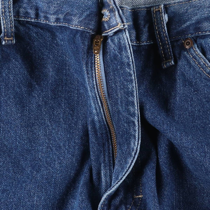 Dickies Double Knee Denim Painter Pants, Men's Size W37 (approx.) cotton blue type Vintage Second Hand