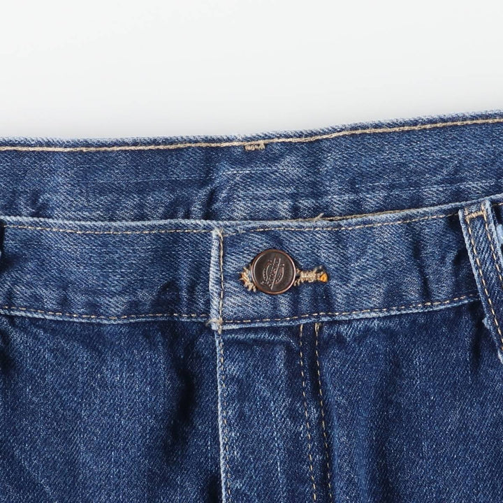 Dickies Double Knee Denim Painter Pants, Men's Size W37 (approx.) cotton blue type Vintage Second Hand