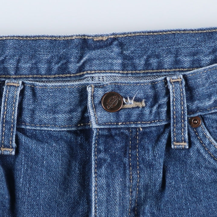 Dickies denim painter pants for men, equivalent to W32 cotton blue type Vintage Second Hand