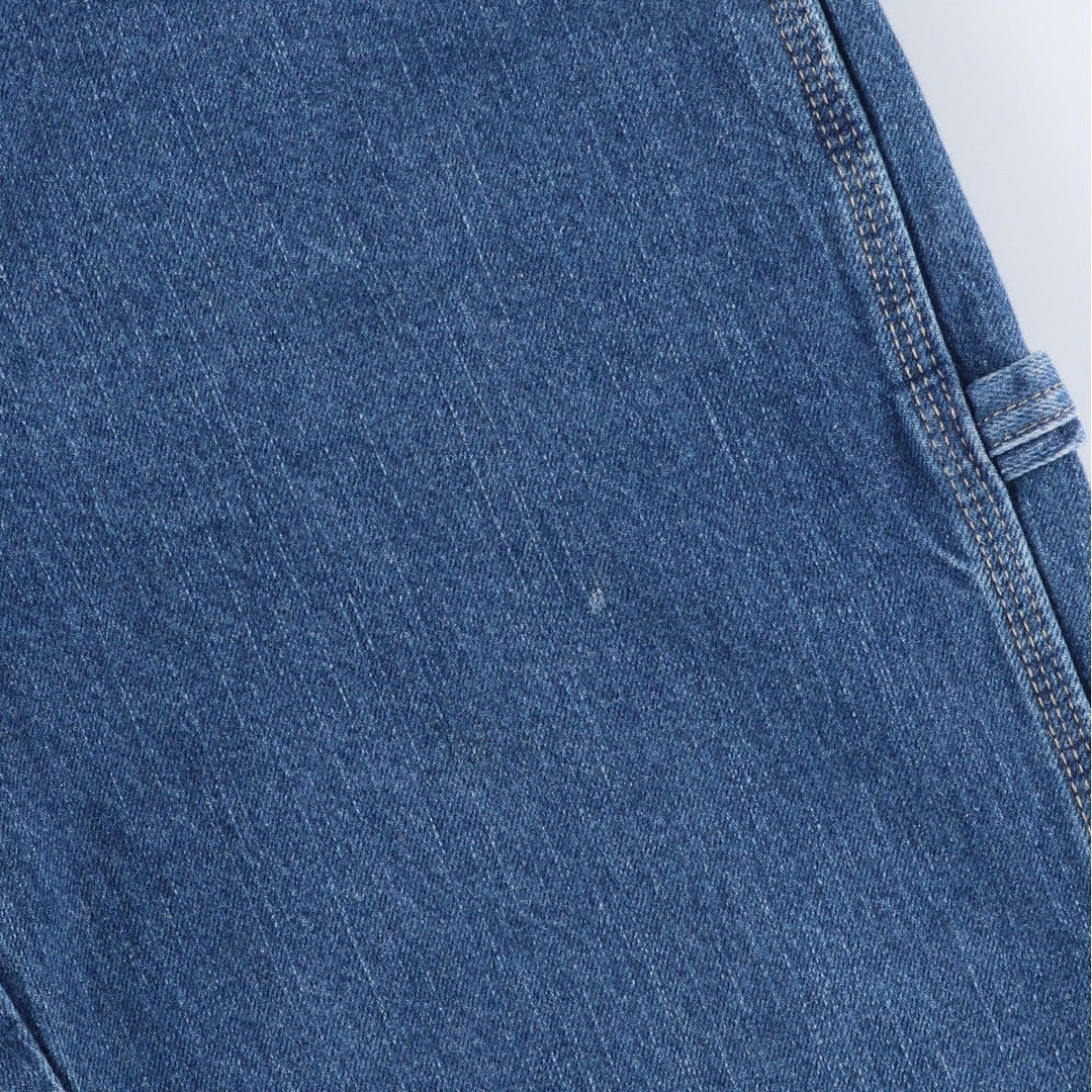 Dickies denim painter pants for men, equivalent to W32 cotton blue type Vintage Second Hand