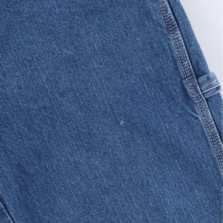 Dickies denim painter pants for men, equivalent to W32 cotton blue type Vintage Second Hand