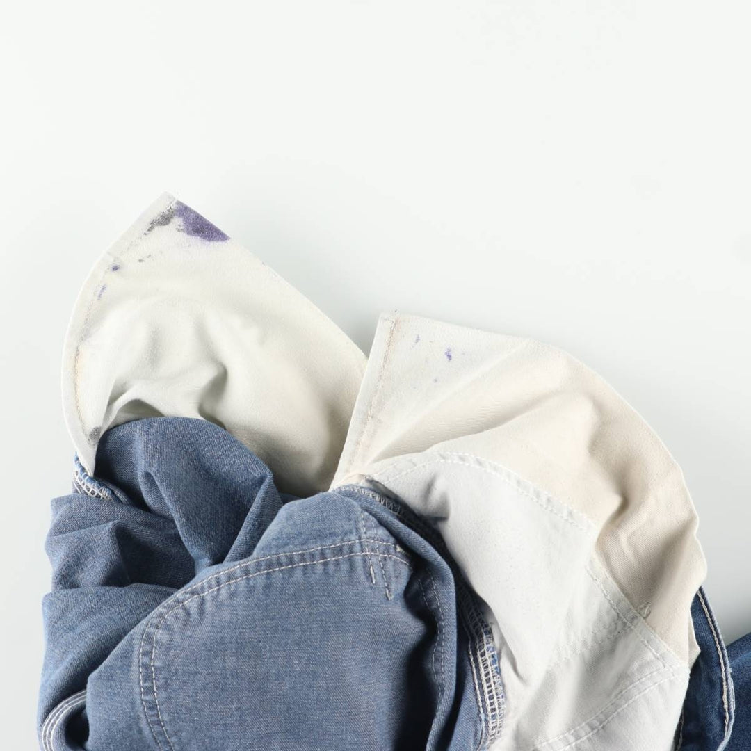 Carhartt Dungaree Fit Denim Painter Pants, Men's, Size W38 cotton blue type Vintage Second Hand