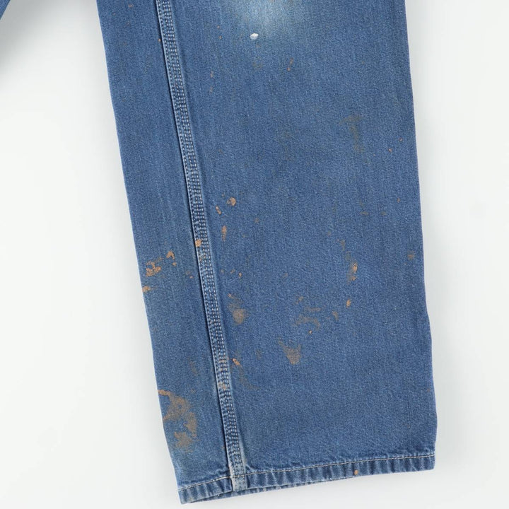 Carhartt Dungaree Fit Denim Painter Pants, Men's, Size W38 cotton blue type Vintage Second Hand