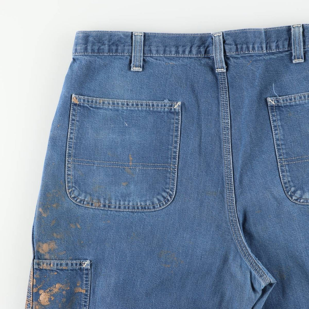 Carhartt Dungaree Fit Denim Painter Pants, Men's, Size W38 cotton blue type Vintage Second Hand