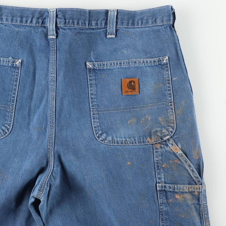 Carhartt Dungaree Fit Denim Painter Pants, Men's, Size W38 cotton blue type Vintage Second Hand
