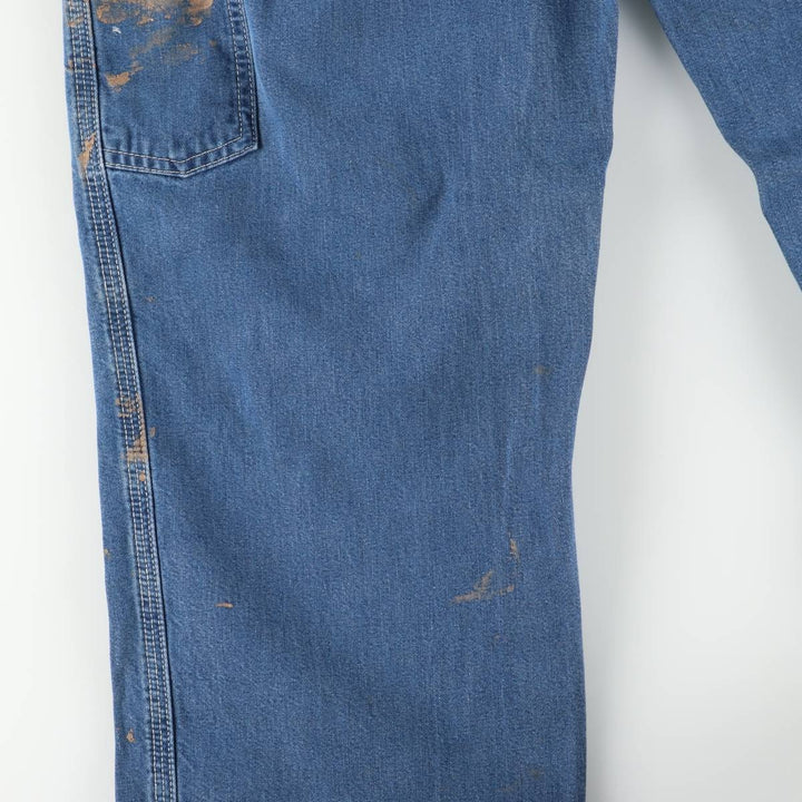Carhartt Dungaree Fit Denim Painter Pants, Men's, Size W38 cotton blue type Vintage Second Hand