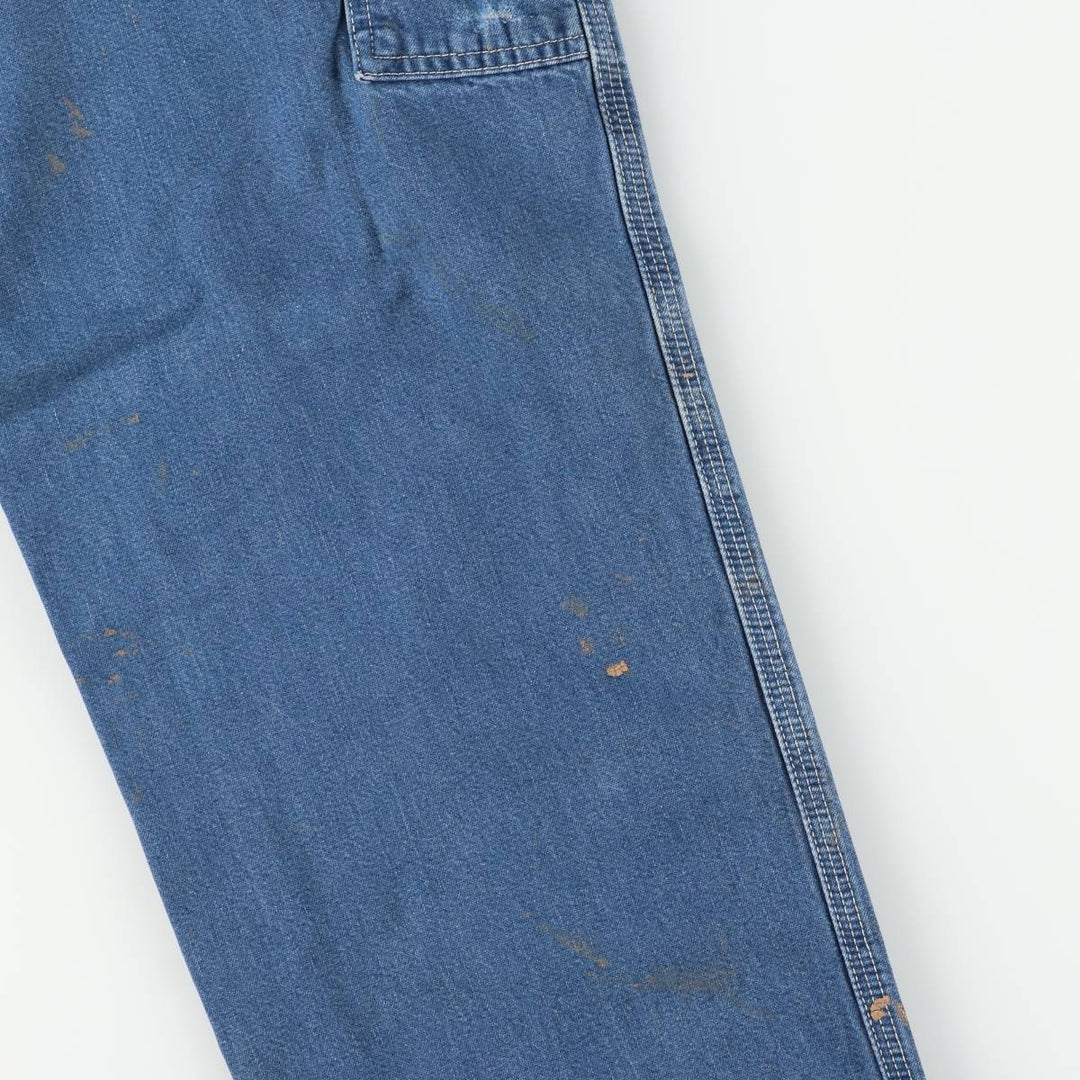 Carhartt Dungaree Fit Denim Painter Pants, Men's, Size W38 cotton blue type Vintage Second Hand