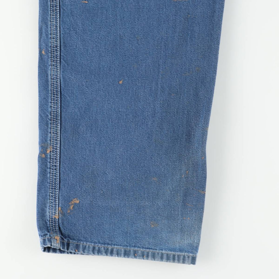 Carhartt Dungaree Fit Denim Painter Pants, Men's, Size W38 cotton blue type Vintage Second Hand