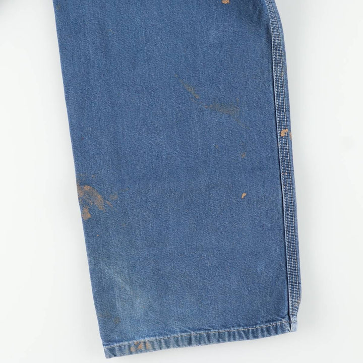 Carhartt Dungaree Fit Denim Painter Pants, Men's, Size W38 cotton blue type Vintage Second Hand