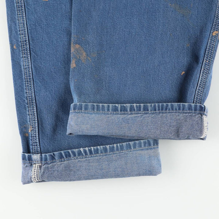 Carhartt Dungaree Fit Denim Painter Pants, Men's, Size W38 cotton blue type Vintage Second Hand