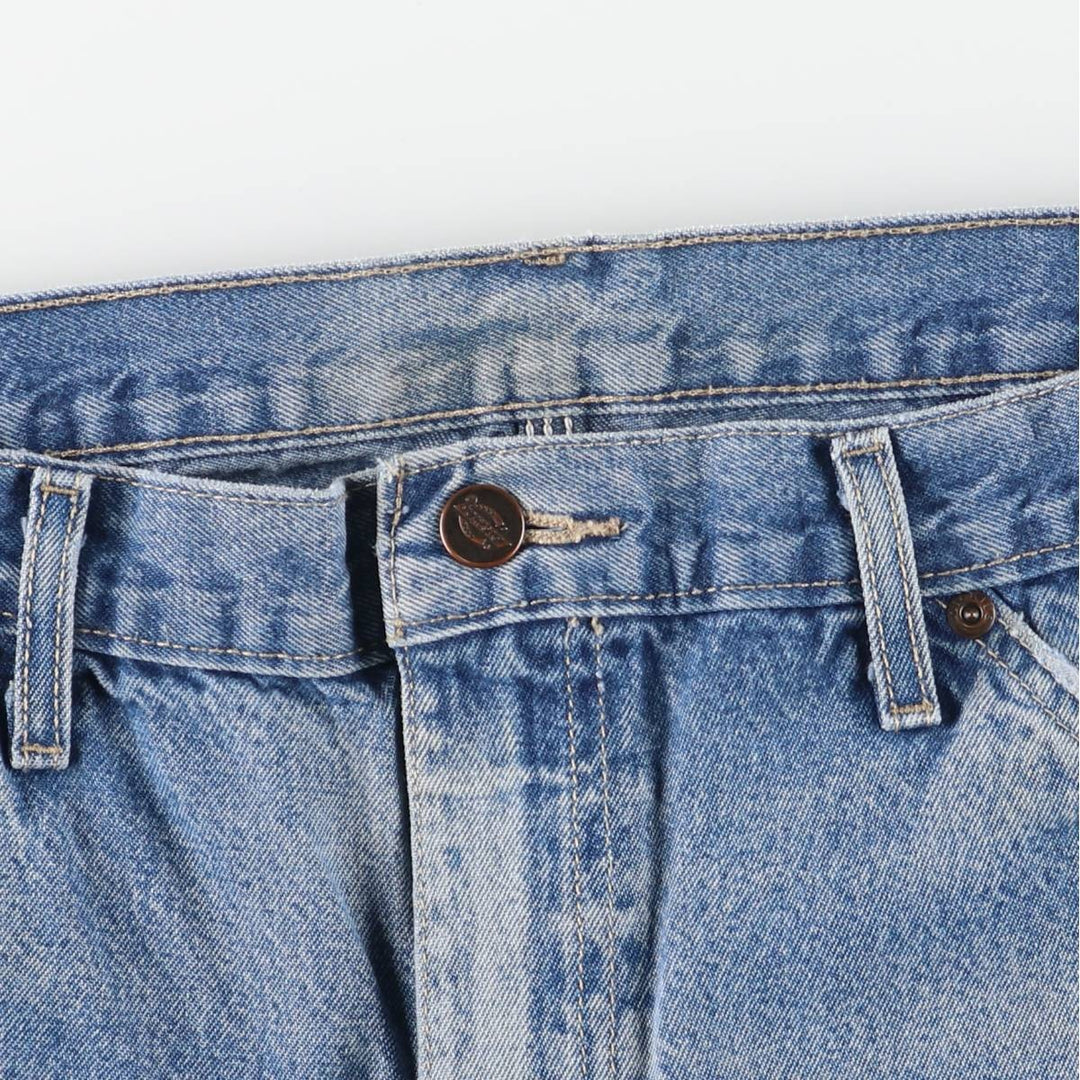 Dickies denim painter pants for men, equivalent to W35 unclear blue type Vintage Second Hand