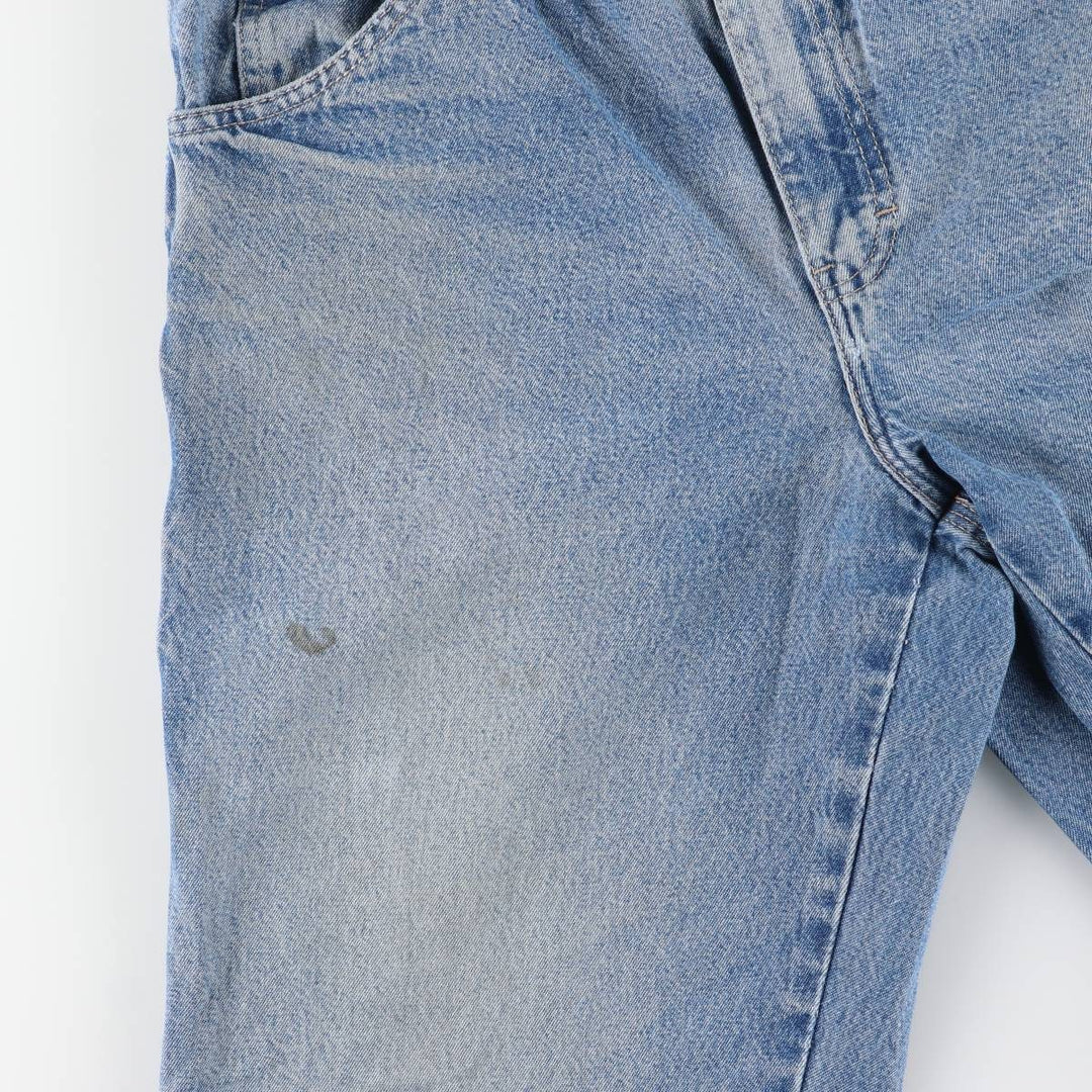 Dickies denim painter pants for men, equivalent to W35 unclear blue type Vintage Second Hand