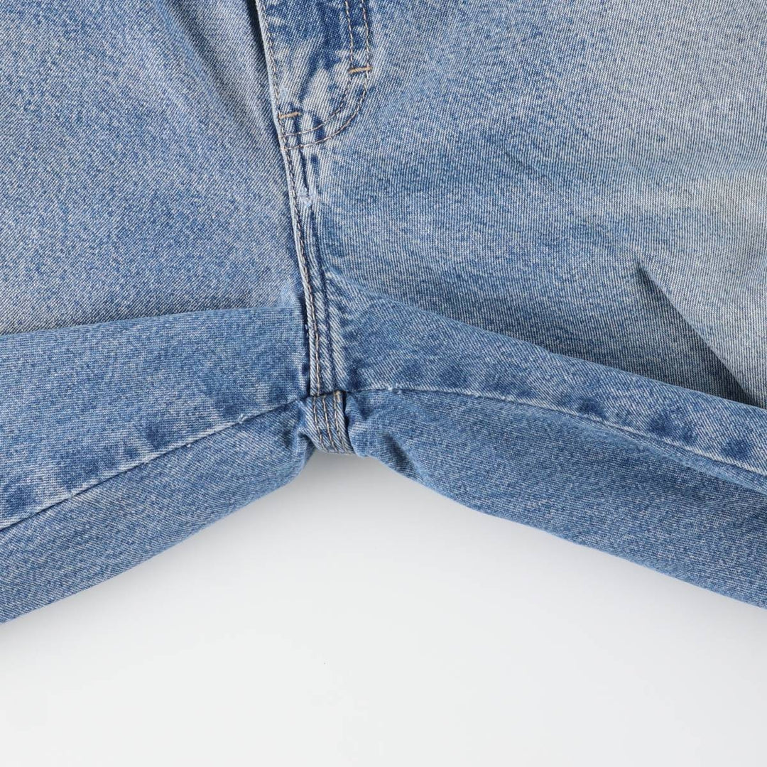 Dickies denim painter pants for men, equivalent to W35 unclear blue type Vintage Second Hand