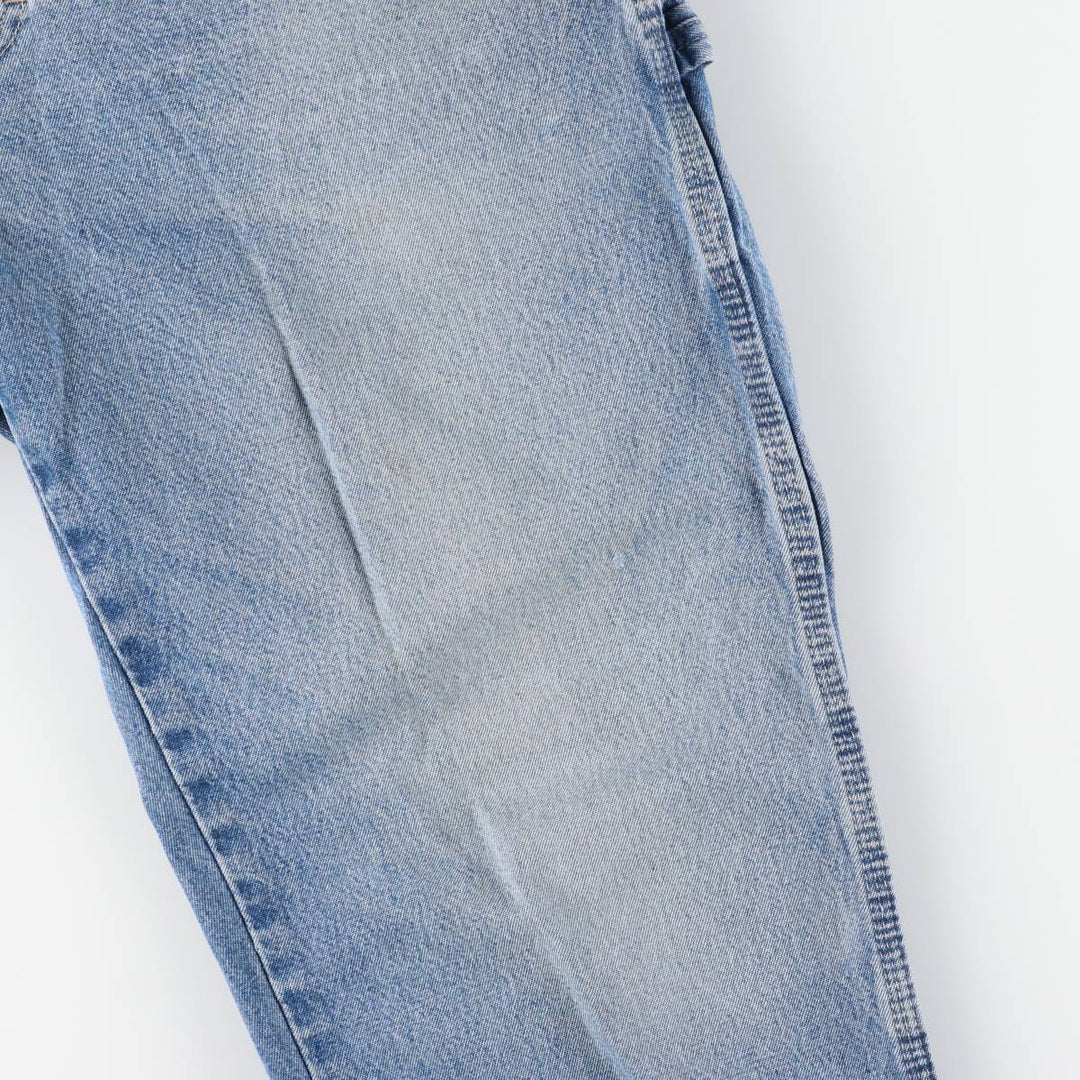 Dickies denim painter pants for men, equivalent to W35 unclear blue type Vintage Second Hand
