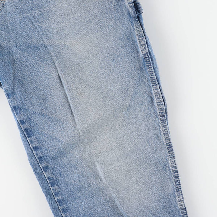 Dickies denim painter pants for men, equivalent to W35 unclear blue type Vintage Second Hand