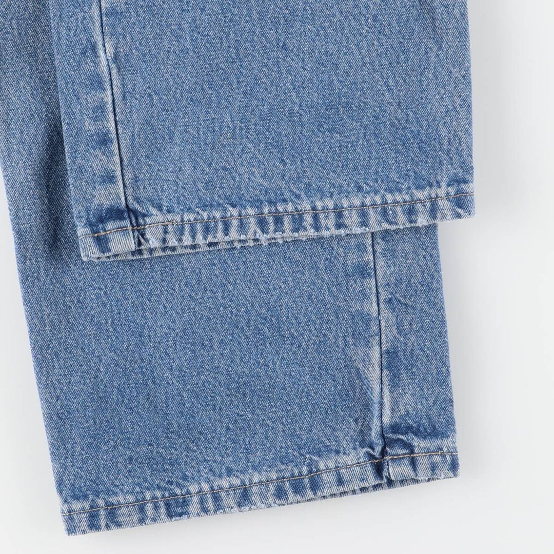 Dickies denim painter pants for men, equivalent to W35 unclear blue type Vintage Second Hand