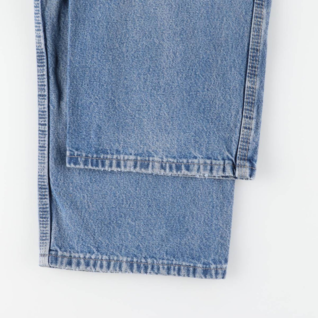 Dickies denim painter pants for men, equivalent to W35 unclear blue type Vintage Second Hand