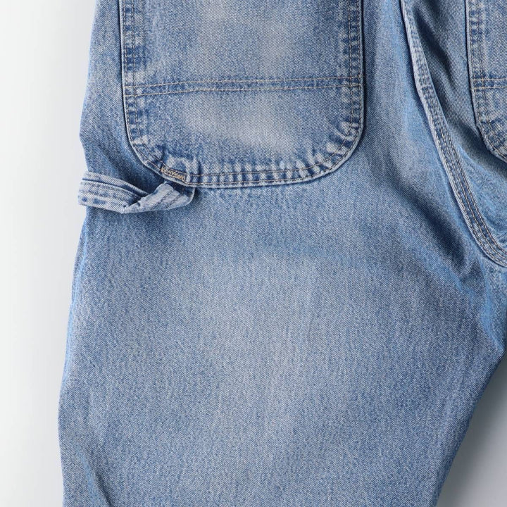 Dickies denim painter pants for men, equivalent to W35 unclear blue type Vintage Second Hand