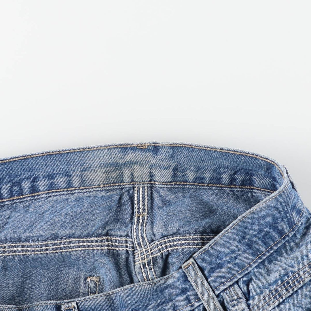 Dickies denim painter pants for men, equivalent to W35 unclear blue type Vintage Second Hand