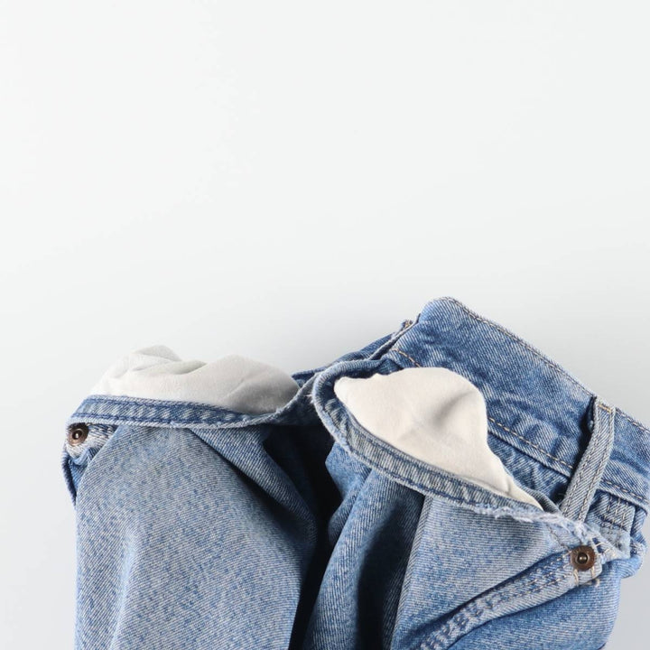 Dickies denim painter pants for men, equivalent to W35 unclear blue type Vintage Second Hand