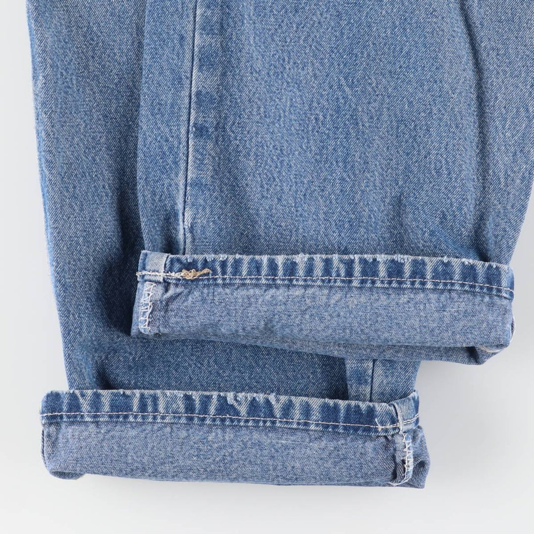 Dickies denim painter pants for men, equivalent to W35 unclear blue type Vintage Second Hand