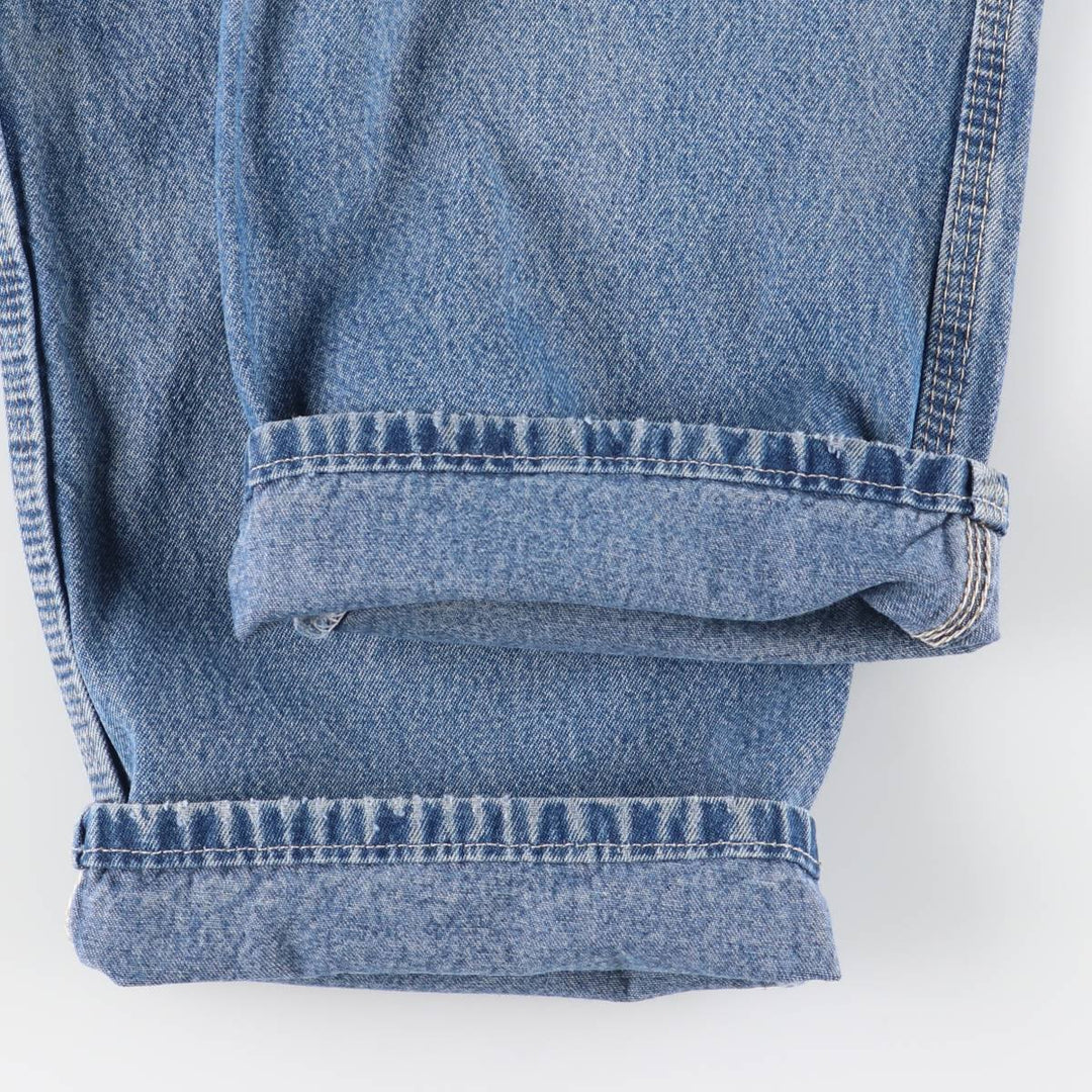 Dickies denim painter pants for men, equivalent to W35 unclear blue type Vintage Second Hand