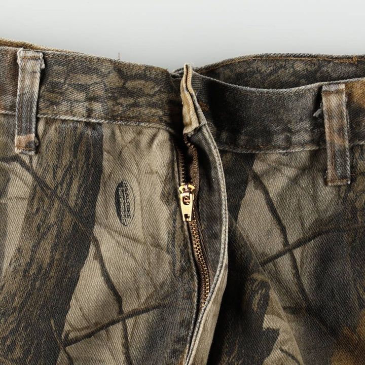 Civilian-made RANGER camouflage pattern Realtree camo military cargo pants, men's size W34 (approx.) unclear Khaki type brown Vintage Second Hand