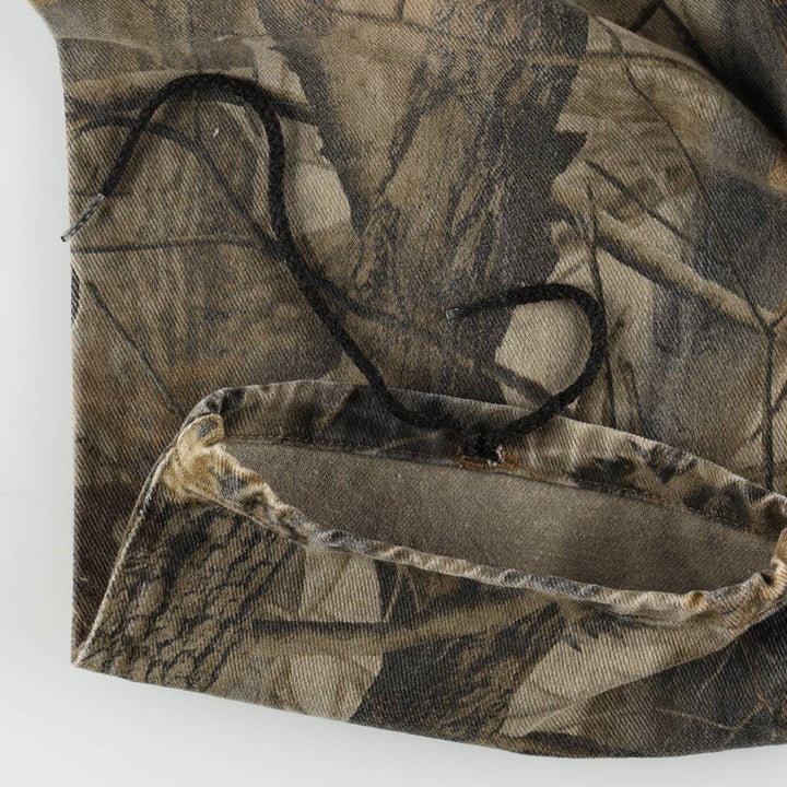 Civilian-made RANGER camouflage pattern Realtree camo military cargo pants, men's size W34 (approx.) unclear Khaki type brown Vintage Second Hand