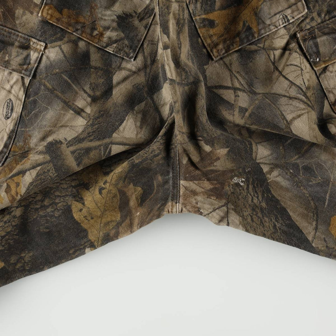 Civilian-made RANGER camouflage pattern Realtree camo military cargo pants, men's size W34 (approx.) unclear Khaki type brown Vintage Second Hand