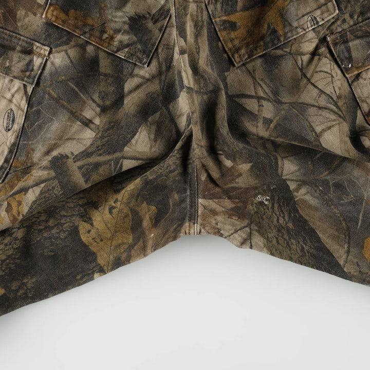 Civilian-made RANGER camouflage pattern Realtree camo military cargo pants, men's size W34 (approx.) unclear Khaki type brown Vintage Second Hand