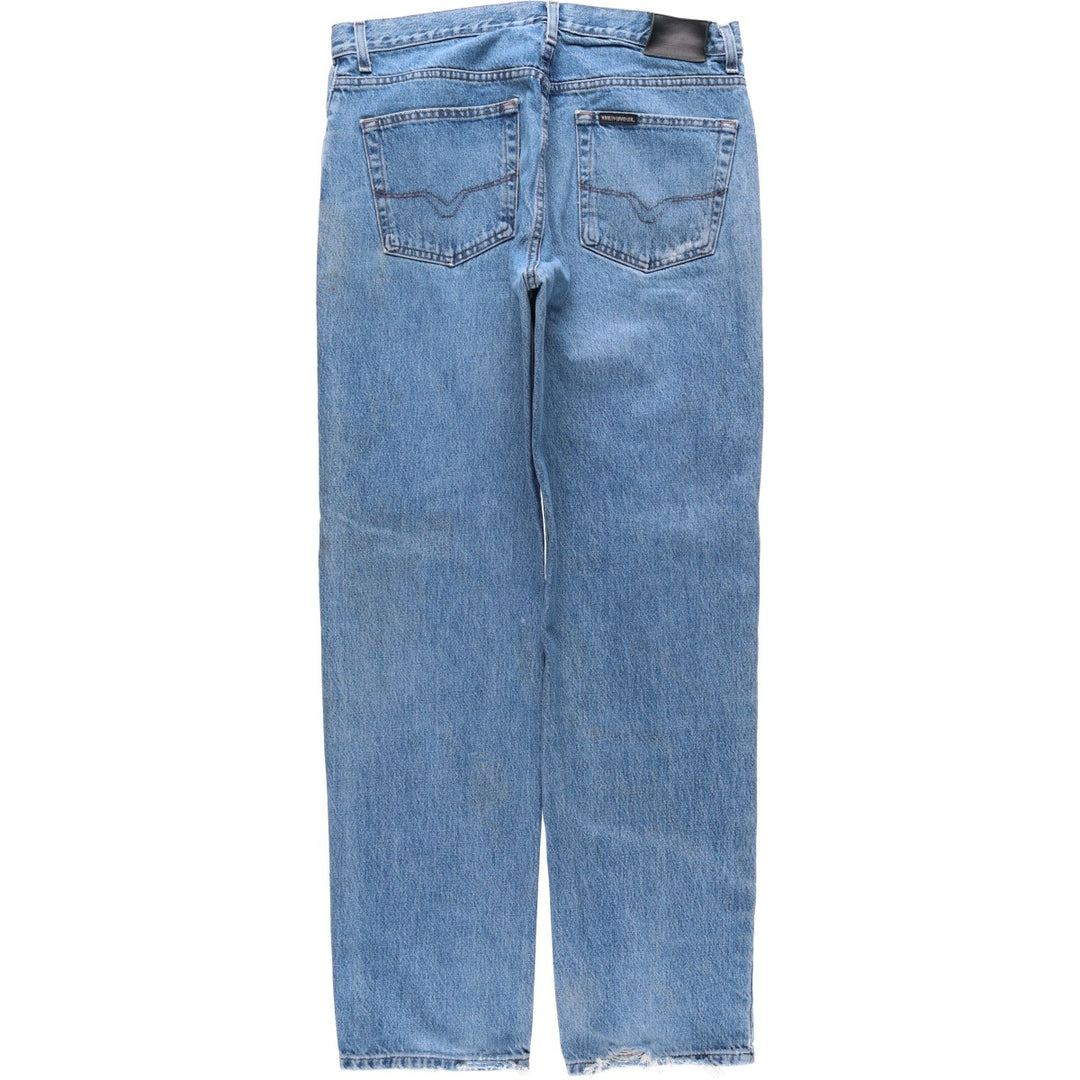 Harley-Davidson Tapered Denim Pants for Men, Size W36 cotton blue type Vintage Second Hand
