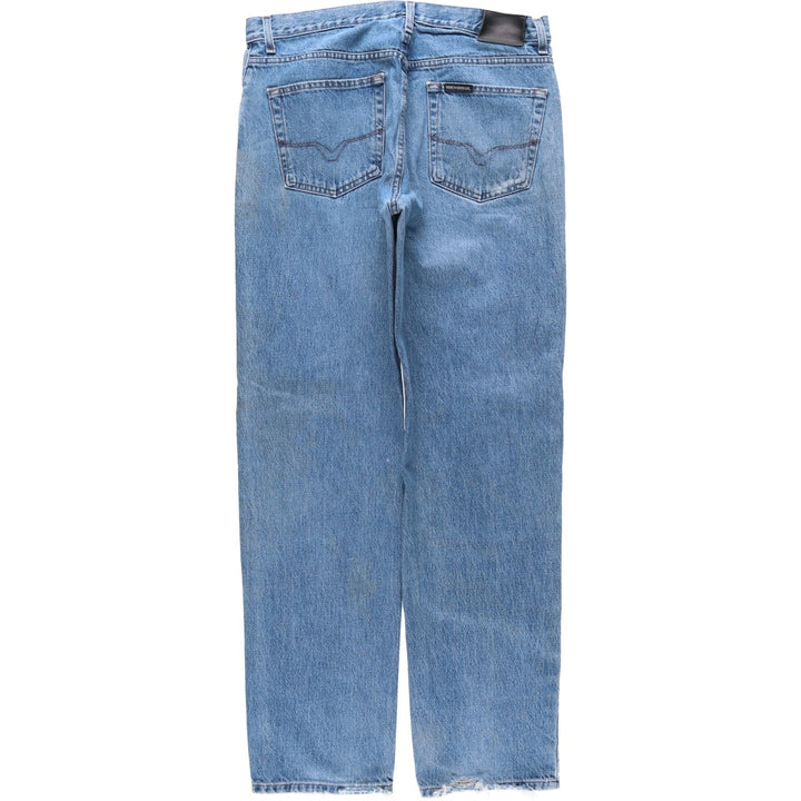 Harley-Davidson Tapered Denim Pants for Men, Size W36 cotton blue type Vintage Second Hand