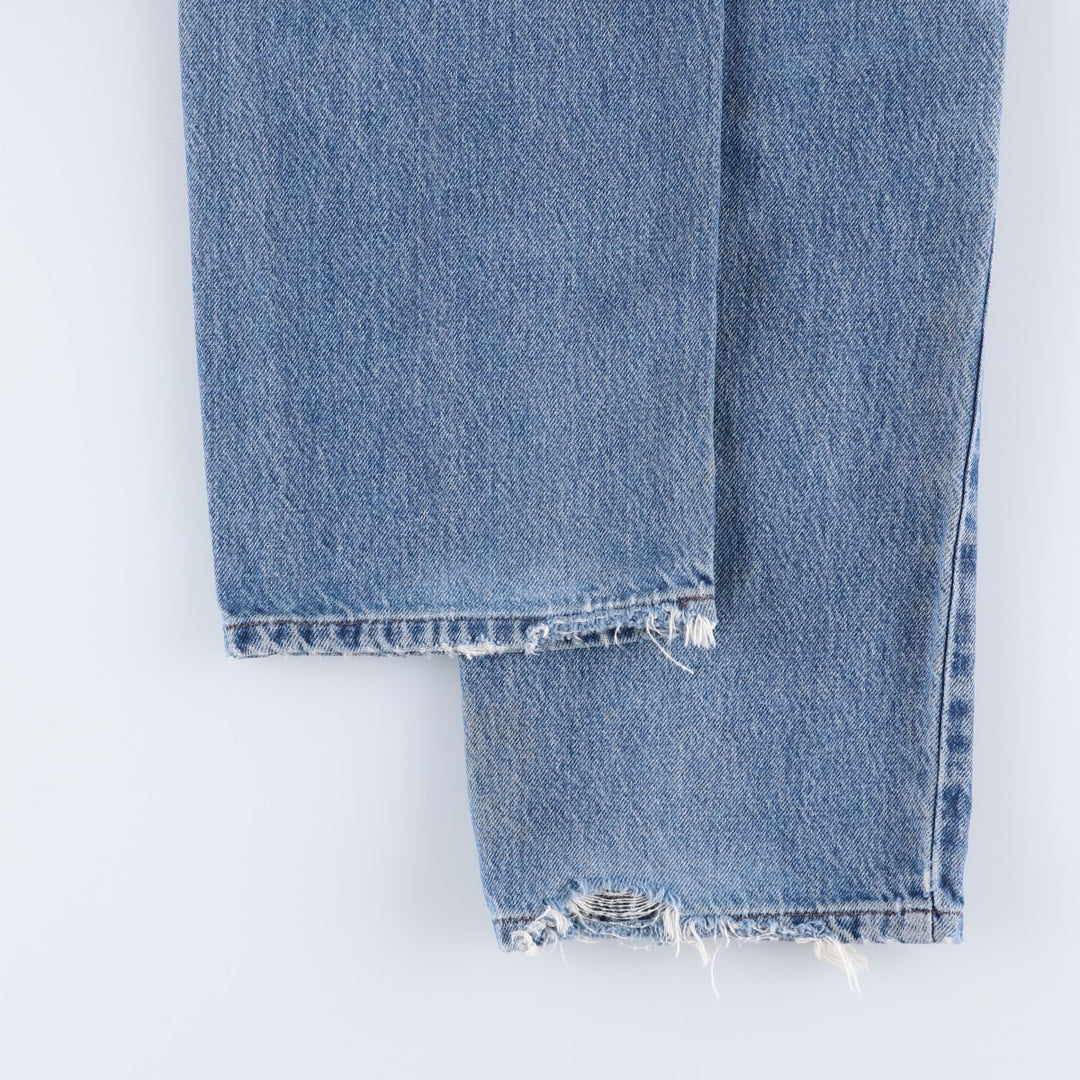 Harley-Davidson Tapered Denim Pants for Men, Size W36 cotton blue type Vintage Second Hand