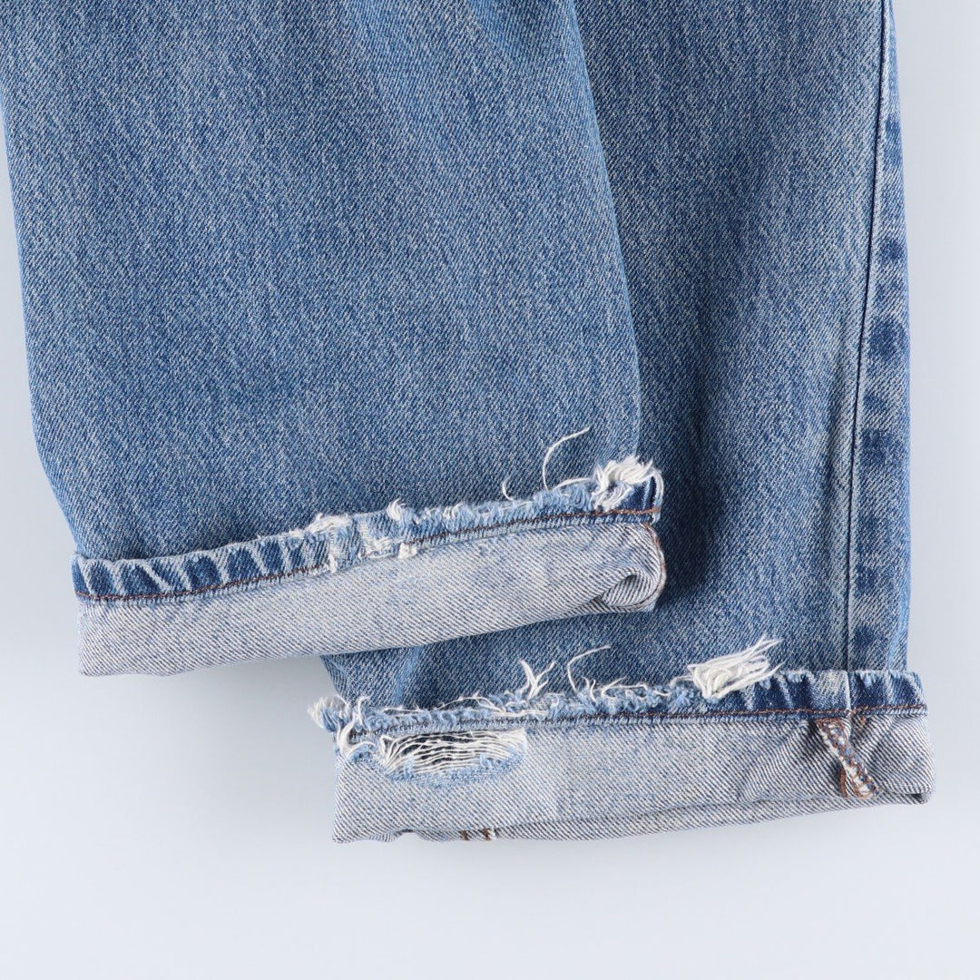 Harley-Davidson Tapered Denim Pants for Men, Size W36 cotton blue type Vintage Second Hand