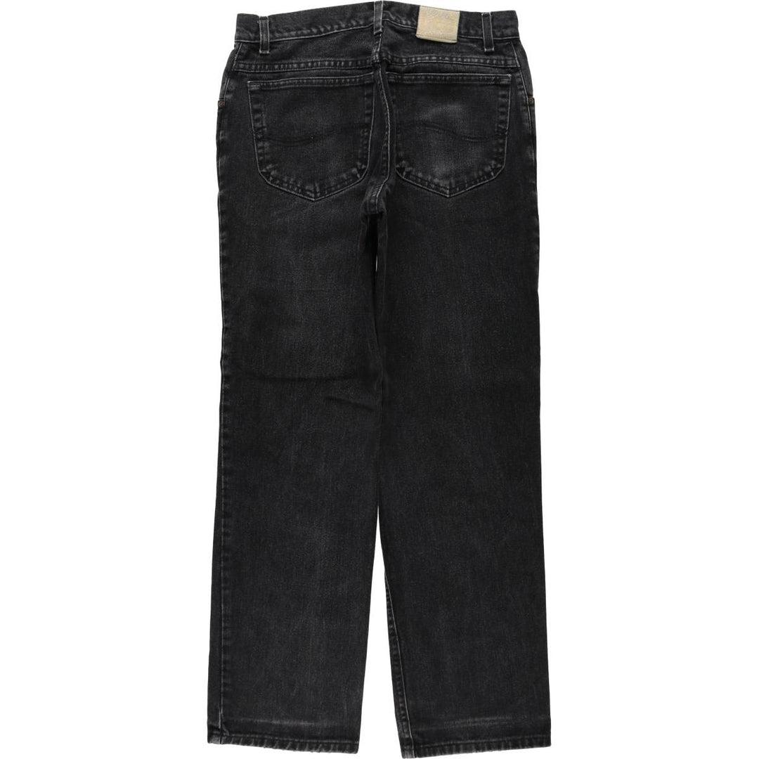 90'S Lee Black Denim Straight Leg Jeans, Men's Size W33 (approx.) unclear black type Vintage Second Hand