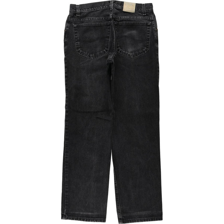 90'S Lee Black Denim Straight Leg Jeans, Men's Size W33 (approx.) unclear black type Vintage Second Hand