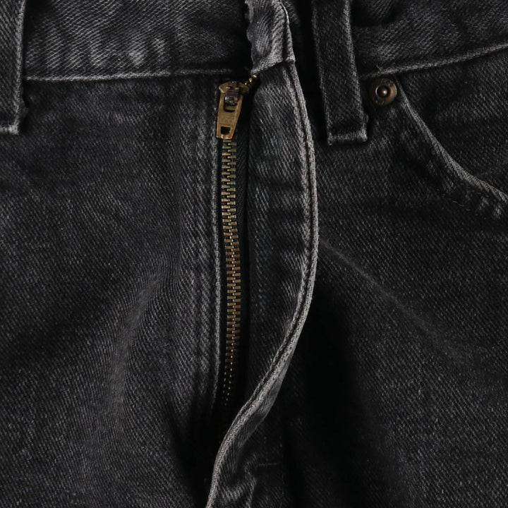90'S Lee Black Denim Straight Leg Jeans, Men's Size W33 (approx.) unclear black type Vintage Second Hand