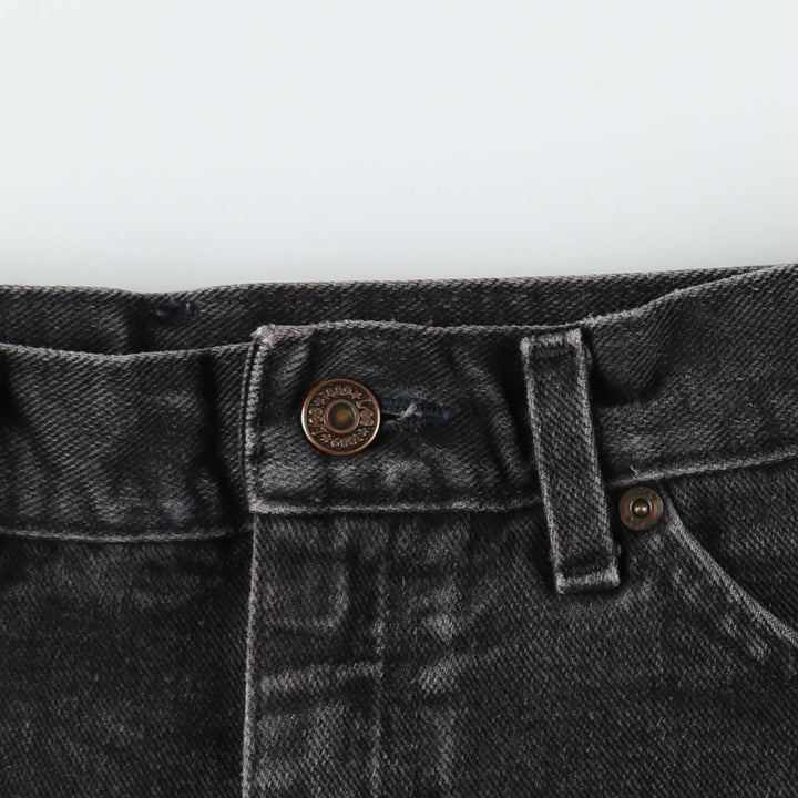 90'S Lee Black Denim Straight Leg Jeans, Men's Size W33 (approx.) unclear black type Vintage Second Hand