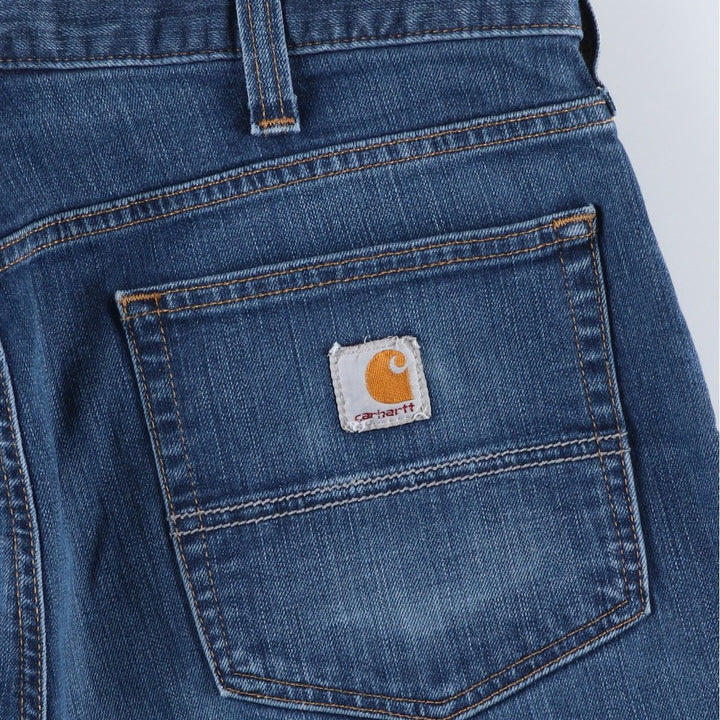 Carhartt Relaxed Fit Tapered Denim Pants for Men, W36 cotton blue type Vintage Second Hand