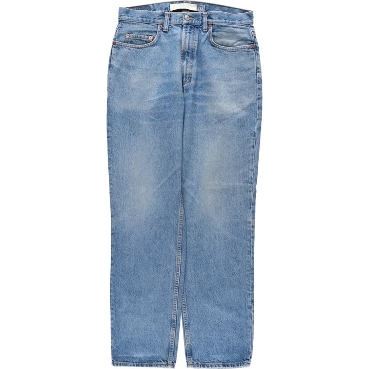 90s-00'S GAP BLUE JEANS RELAXED Tapered Denim Pants, Made in Canada, Men's W34 (approx.), Vintage cotton blue type Vintage Second Hand