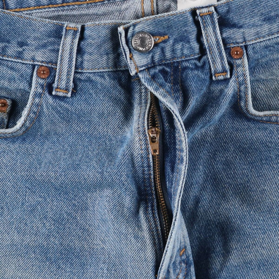 90s-00'S GAP BLUE JEANS RELAXED Tapered Denim Pants, Made in Canada, Men's W34 (approx.), Vintage cotton blue type Vintage Second Hand
