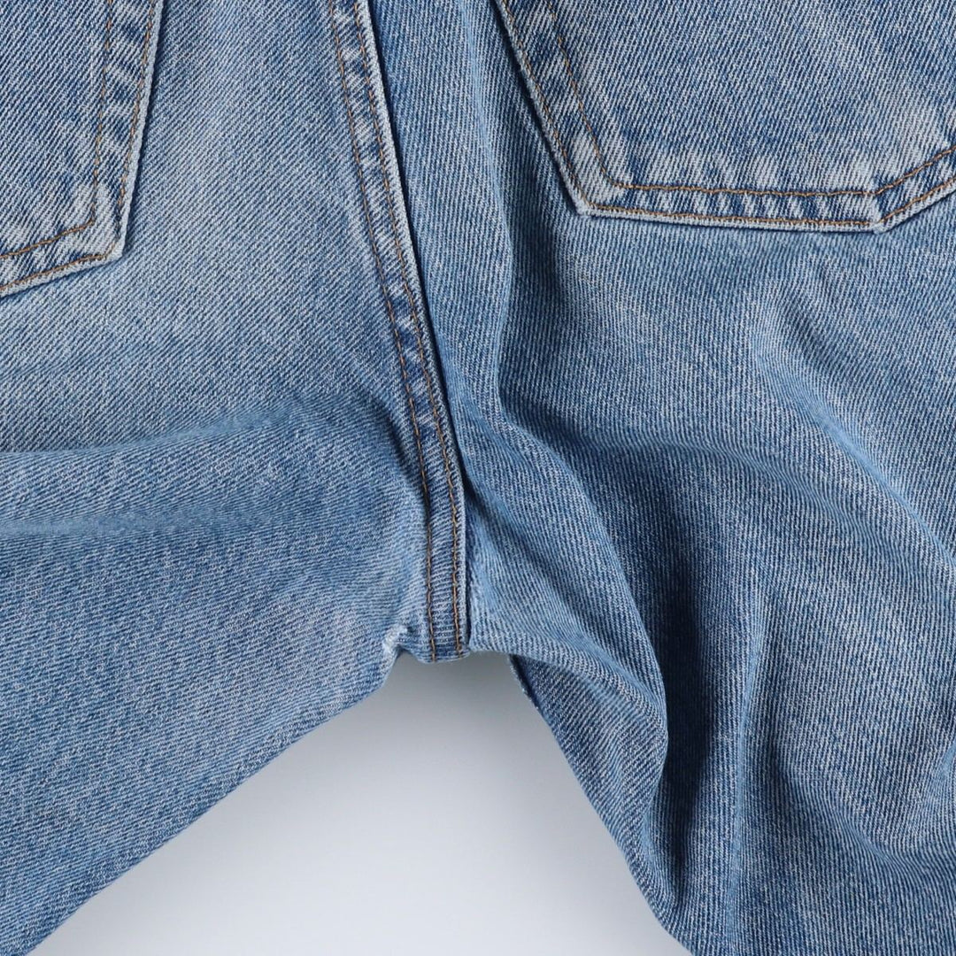 90s-00'S GAP BLUE JEANS RELAXED Tapered Denim Pants, Made in Canada, Men's W34 (approx.), Vintage cotton blue type Vintage Second Hand